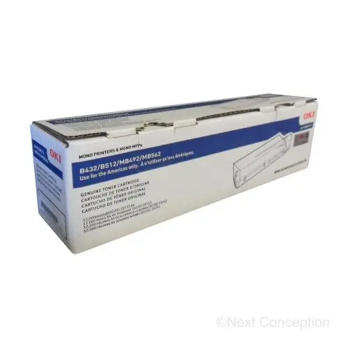 45807110 B432dn/B512dn/Mb492 High Capacity Toner 12K 1