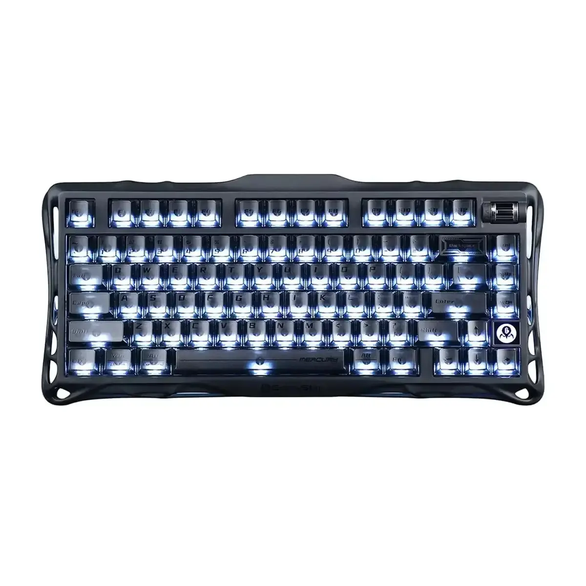 Gravastar - Mercury K1 Stealth Black Wireless Mechanical Keyboard - Bezprzewodowa Klawiatura Mechaniczna 1
