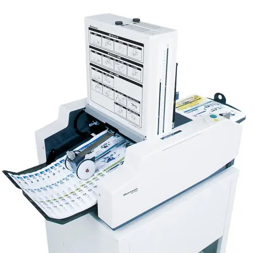 Horizon Pf-P330 Desktop Air Feed Automatic Set Up Paper Folder Repossessed Like New 1