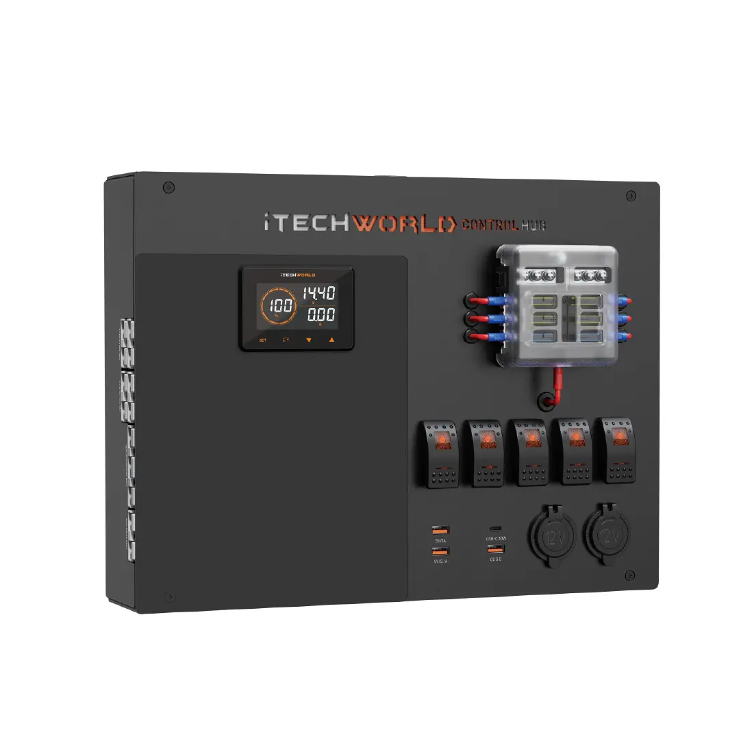 Itechworld | Premium Control Hub | With Battery Monitor And 500A Shunt 1