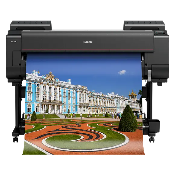 $125/Mo. Canon Imageprograf Pro-4100 44" Plotter Large Wide Format Printer 1