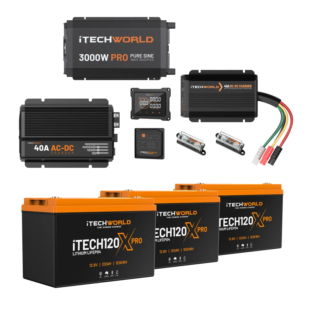 Pro | Lithium Caravan Kit | 360Ah 1