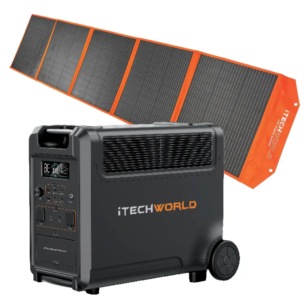 Ultimate | Solar Generator Kit | Ps3600 Pro Power Station And 300W Solar Blanket 1