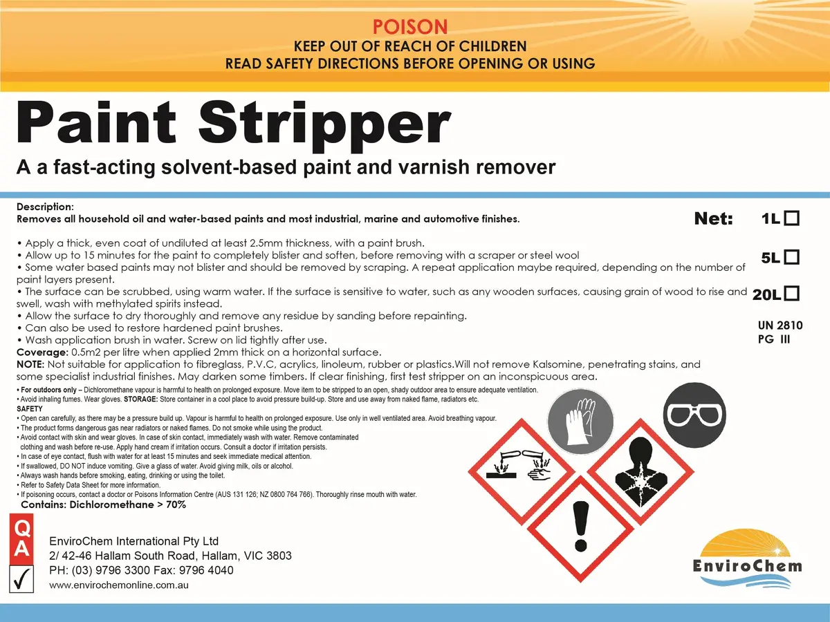 Paint Stripper (Liquid) 1