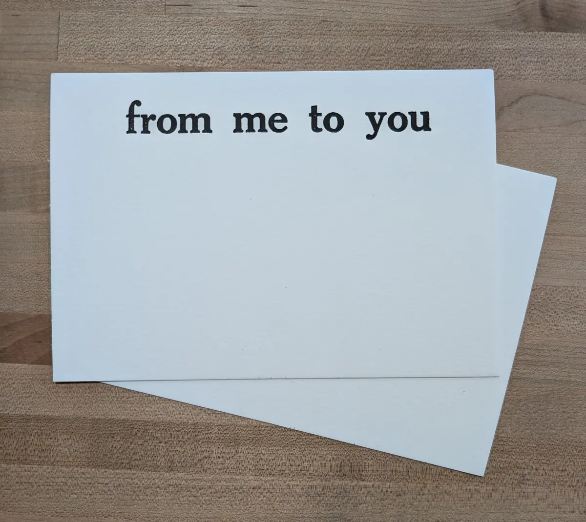 Personal Stationery Workshop 1