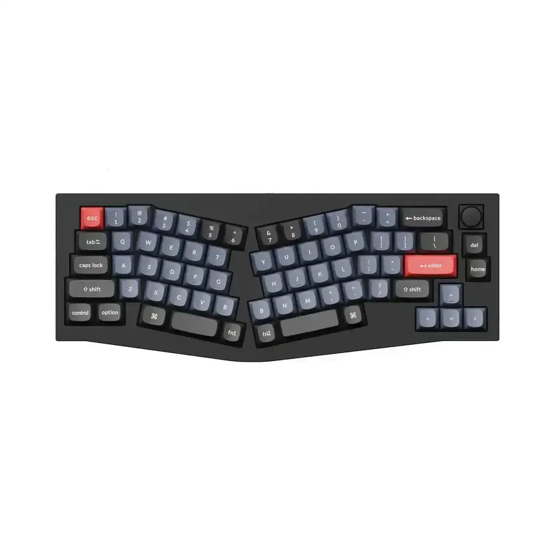 Keychron Q8 Alice Layout Mechanical Keyboard with QMK Firmware Support