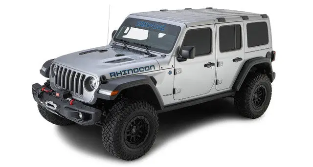 Rhino-Rack Backbone Mounting System For Jeep Jl Wrangler Hard Top - 264Lb Load 1