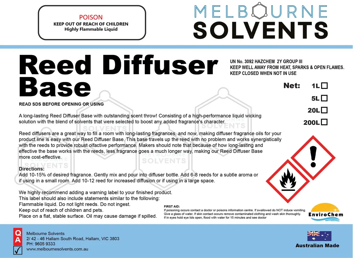 Reed Diffuser Base 1
