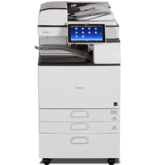 $108.95/Month Ricoh Mp 2555 B/W Monochrome Laser Multifunction Printer Copier Scanner, 11X17 Duplex Feeder For Office  (All-Inclusive Bulk Pages Included) 1