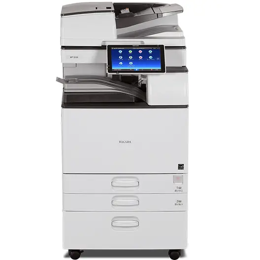 $79/Month Ricoh Mp 3555 Black & White Laser Multifunction Printer Copier Scanner 11X17, 12X18 For Office 1