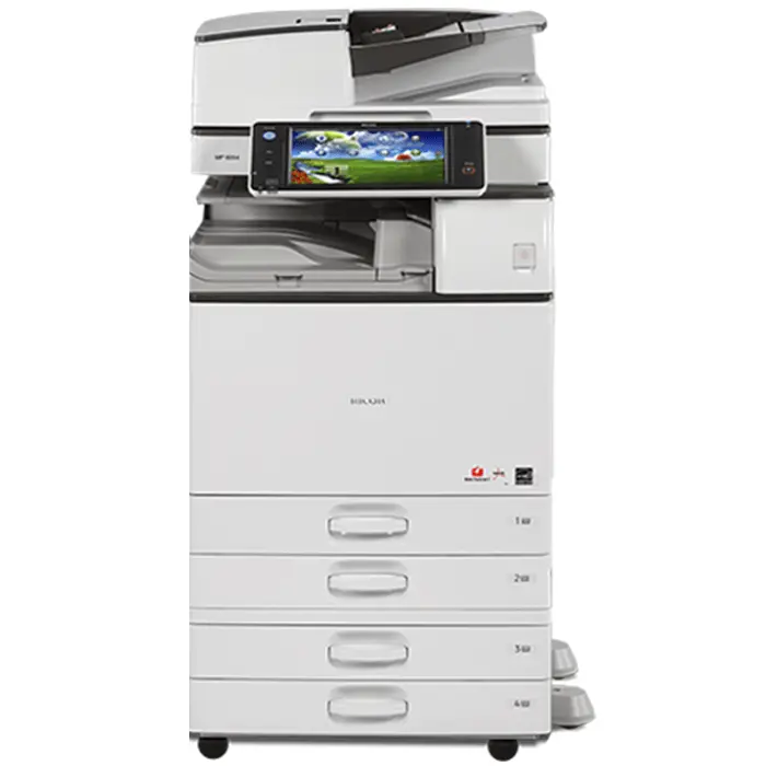 $95/Month Ricoh Mp 6054 Monochrome Multifunction Laser Printer Copier Scanner (11X17, 12X18) For Office 1