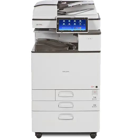 $98.99/Month Ricoh Mp C2004 Full Size Color Multifunction Laser Printer Copier Scanner With Duplex Feeder 11X17, 12X18 For Office (All-Inclusive Bulk Pages Included) 1