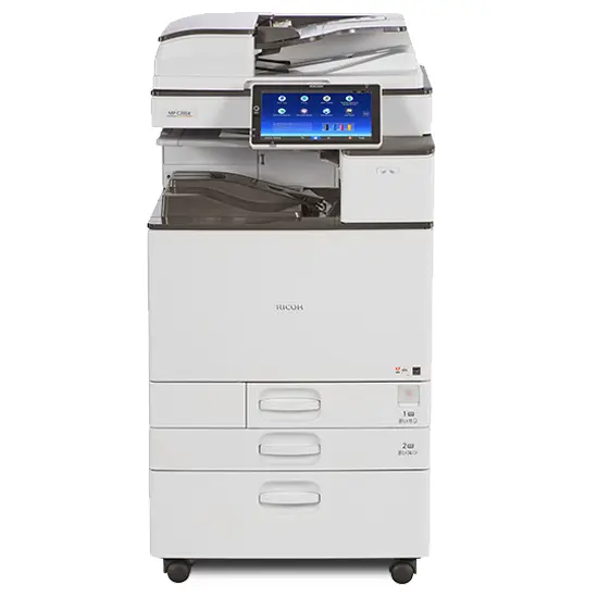 $45/Month Ricoh Mp C2004 Color Office Laser Multifunction Printer Copier Scanner 11X17, 12X18 With Automatic Duplex 1