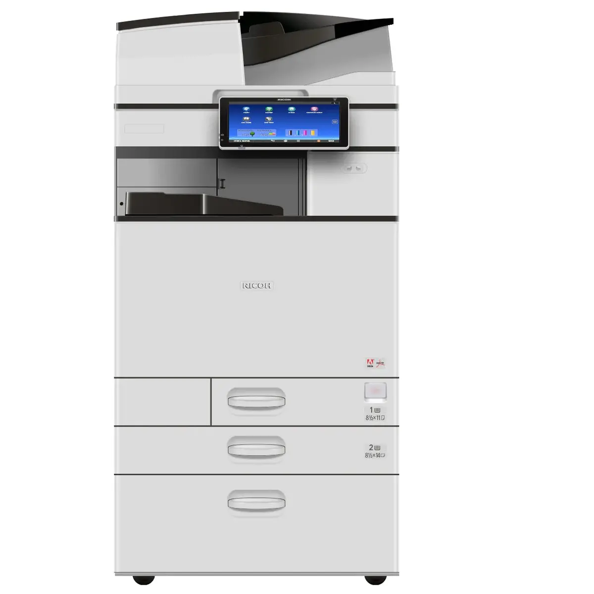 $75/Month Ricoh Mp C3004 Office Color Laser Multifunction Printer/Copier Scanner 11X17, 12X18 With Printing Speed Upto 30Ppm 1