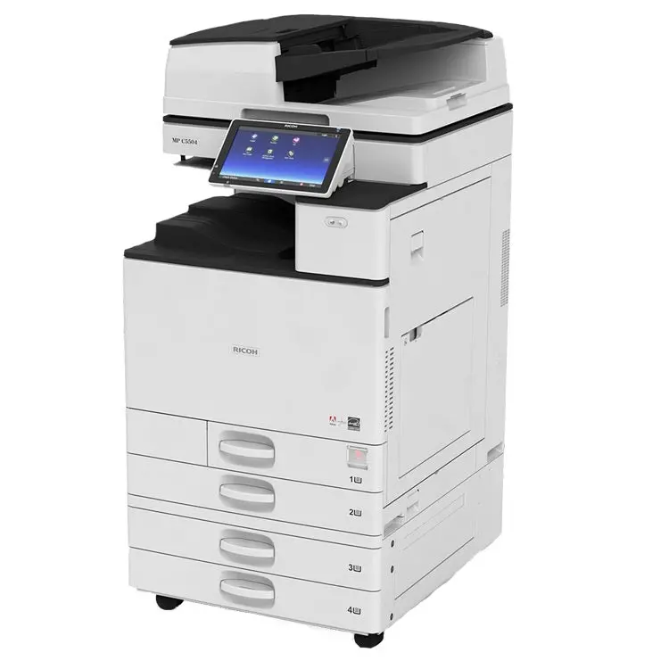 $72/Month Ricoh Mp C3504 35Ppm Office Commercial Color Copier Laser Printer Scanner, 11X17, 12X18 With Duplex, Network, Connectkey Technology For Mid-Size, Large Workgroups And Busy Offices 1