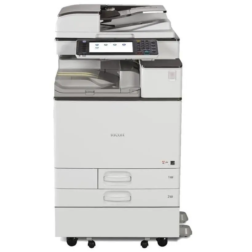 $108.95/Month Ricoh Mp C4503 Full Size Color Laser Multifunction Copier Printer Scanner, 11X17, 12X18 For Office (All-Inclusive Bulk Pages Included) 1