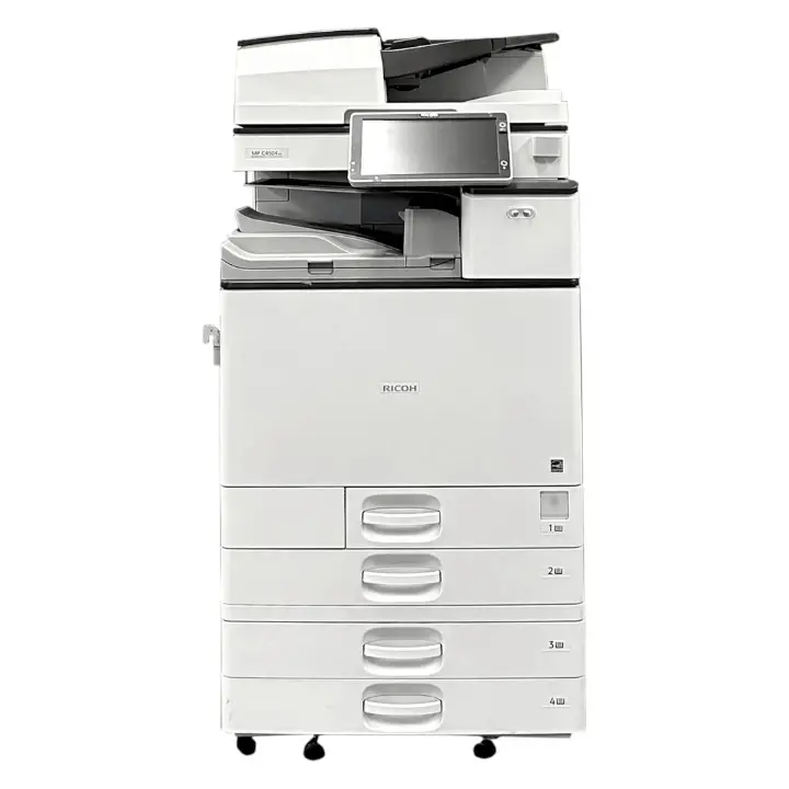 $49/Month Ricoh Mp C4504ex Color Laser Multifunction Printer – Print, Copy, Scan, Fax | 45 Ppm | 1200X1200 Dpi* 1