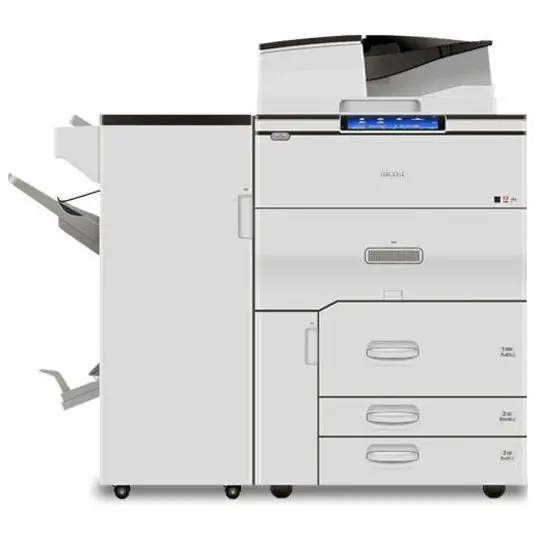 Ricoh Mp C6503 65Ppm Low Count Colour Multifunction Photocopier Printer Color Scanner, 11X17 12X18 With Booklet Maker Finisher 1