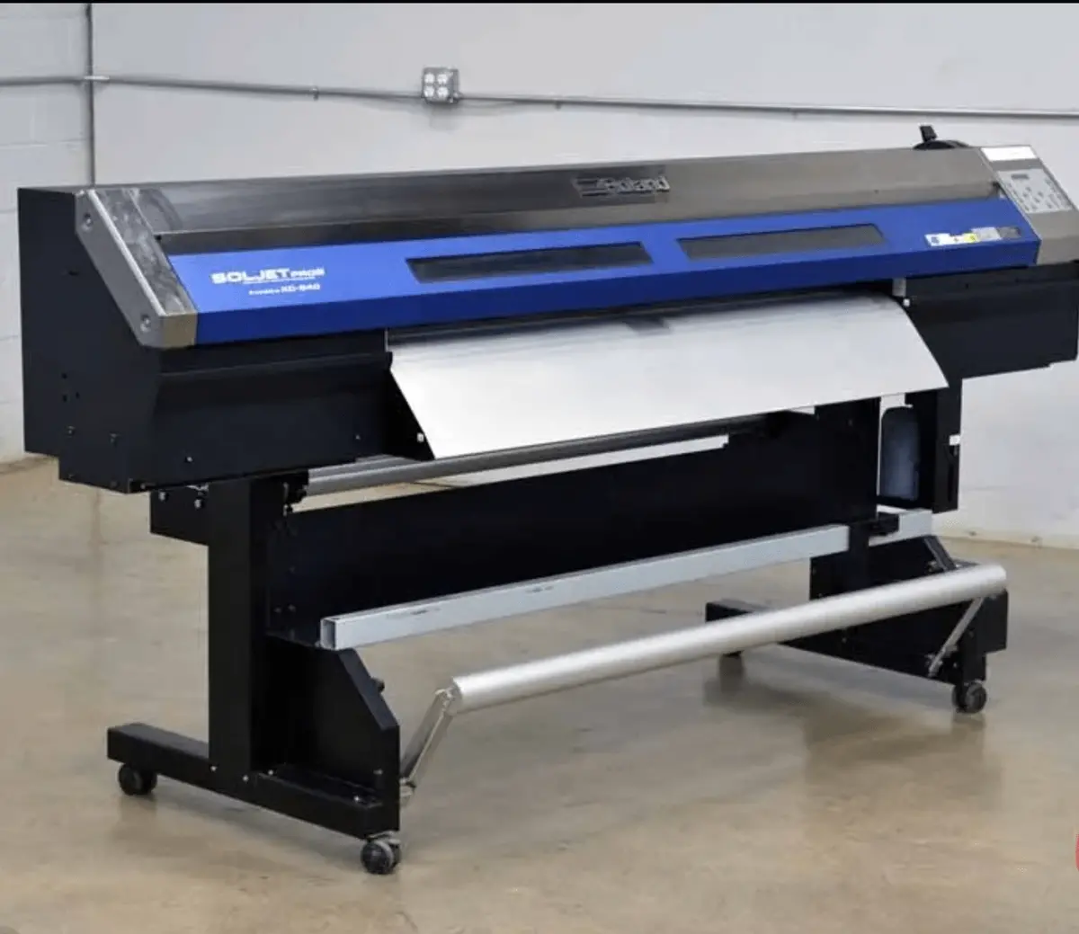 $229/Month - 54" Roland Soljet Pro Iii 6 New Heads 54" Plotter Eco-Solvent Large Format Printer/Cutter (Print And Cut) 1