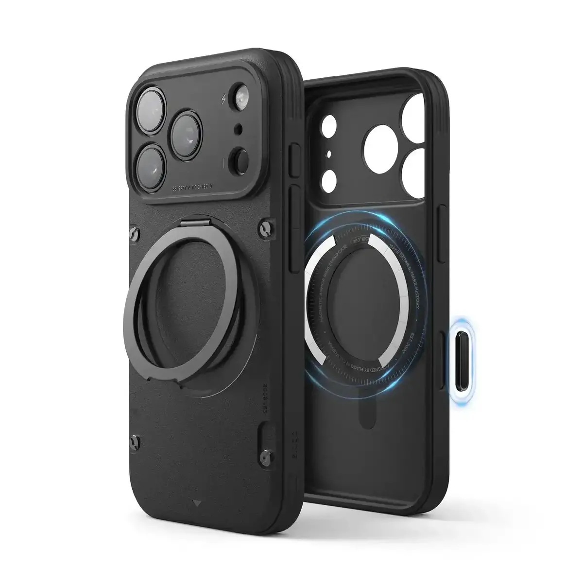 Elago - Magnetic Armor Case For Iphone 17 Pro / Pro Max With Ring Stand - Etui Z Podstawką 1