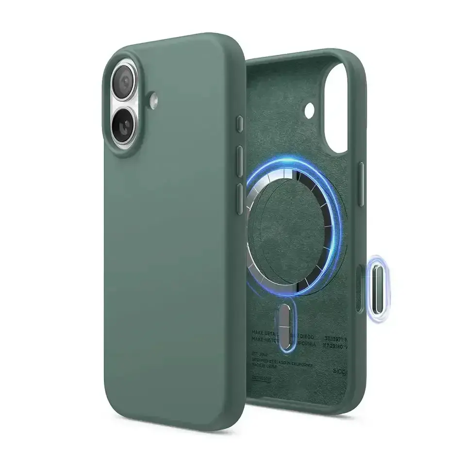Elago - Magnetic Silicone Case For Iphone 17 - Silikonowe Etui Z Magsafe 1