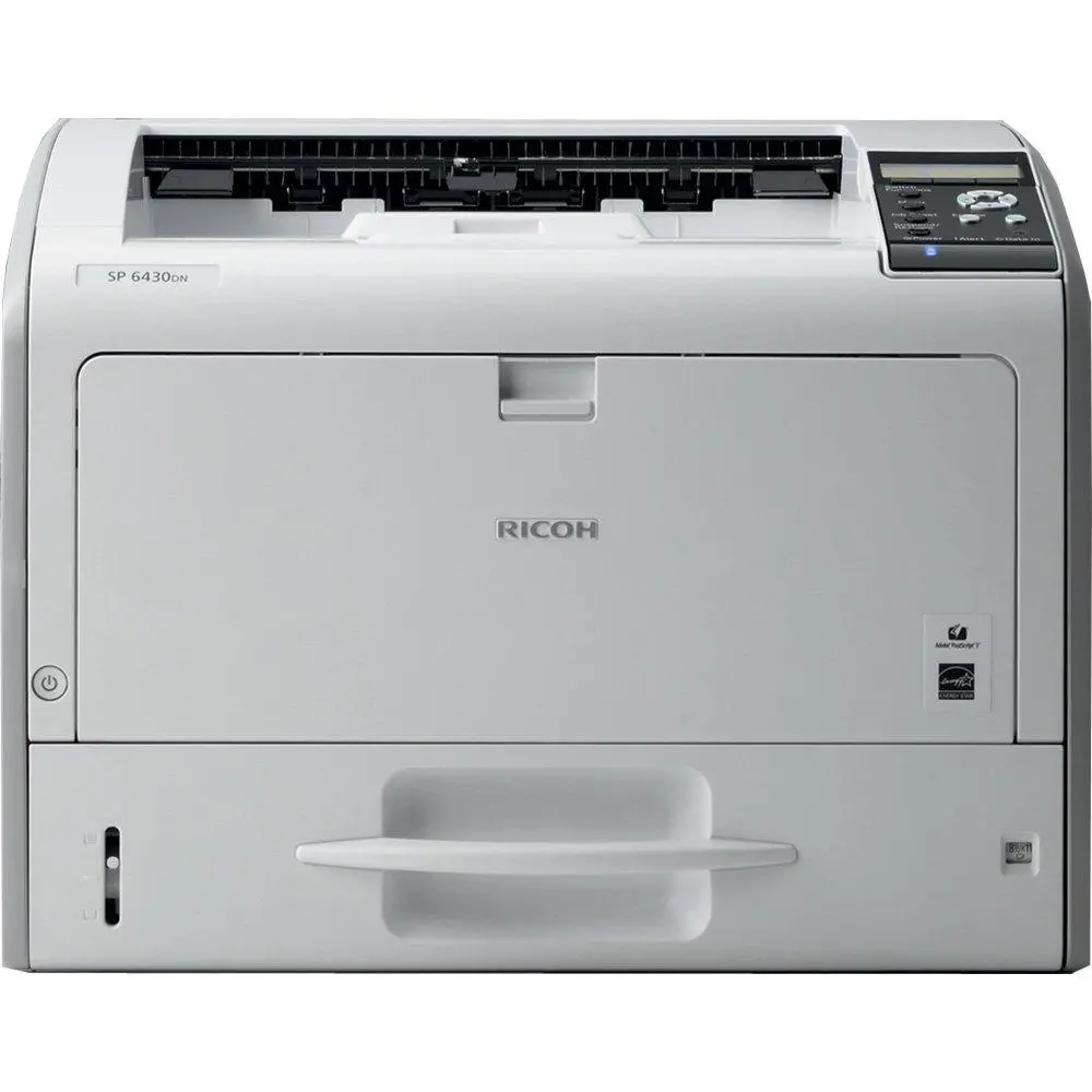 Ricoh Sp 6430Dn Monochrome Led Laser Printer, Small Size Super Economical (Optional 2Nd Tray), 11X17 For Office Use 1