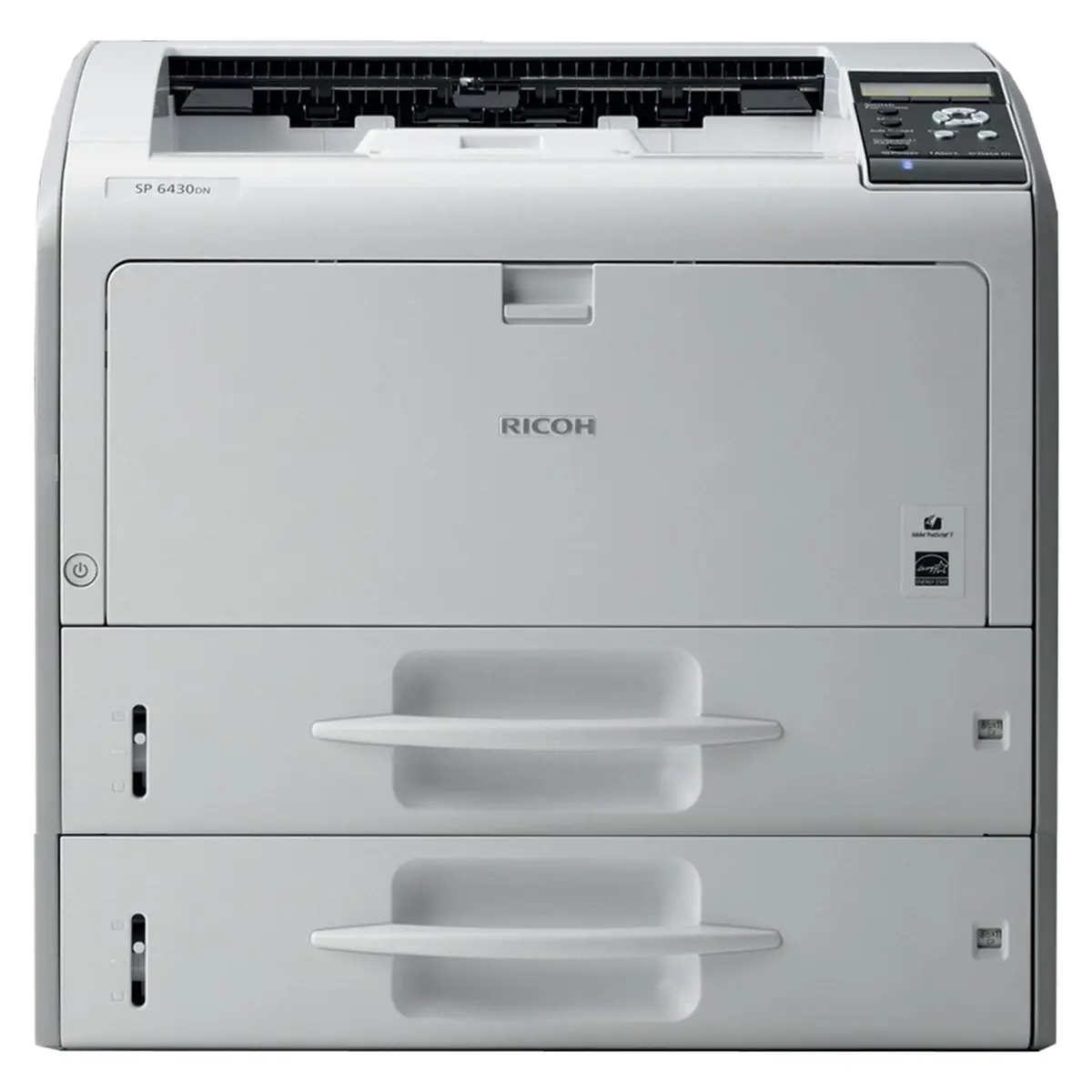 $24.95/Month Ricoh Sp 6430Dn Monochrome Led Laser Printer With 2 Paper Cassettes, 11X17 For Office Use 1