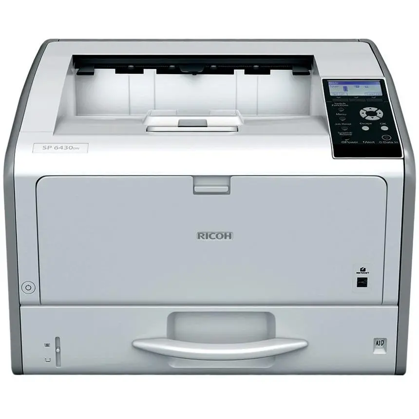 $17/Month - 11X17 A3 Laser Ricoh Sp 6430Dn Laser Monochrome Led Printer, Small Size Super Economical (Optional 2Nd Tray) 1