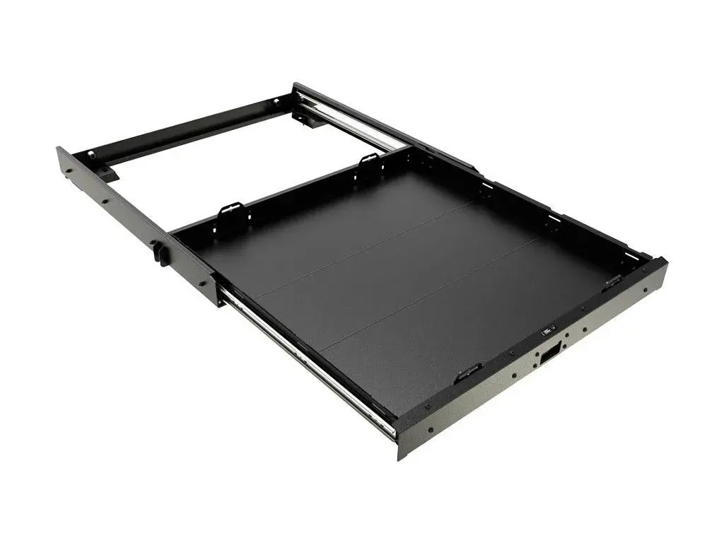 Front Runner Cargo Slide For Jeep Wrangler Jku - No-Drill Subwoofer Compatible 1