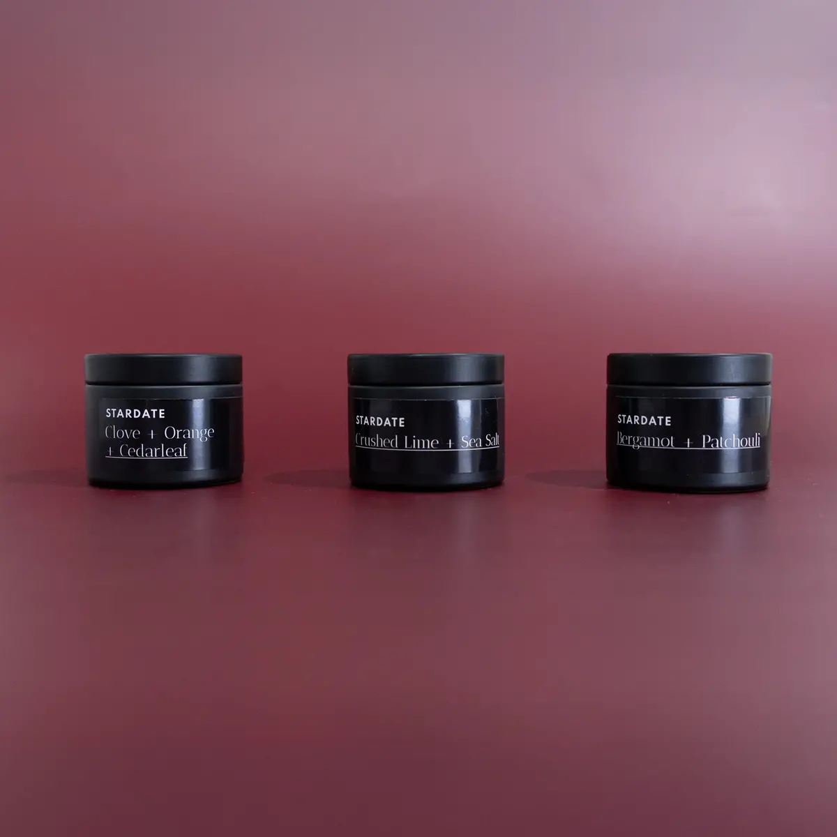 Stardate Miniature Candles: Fire Signs Set 1