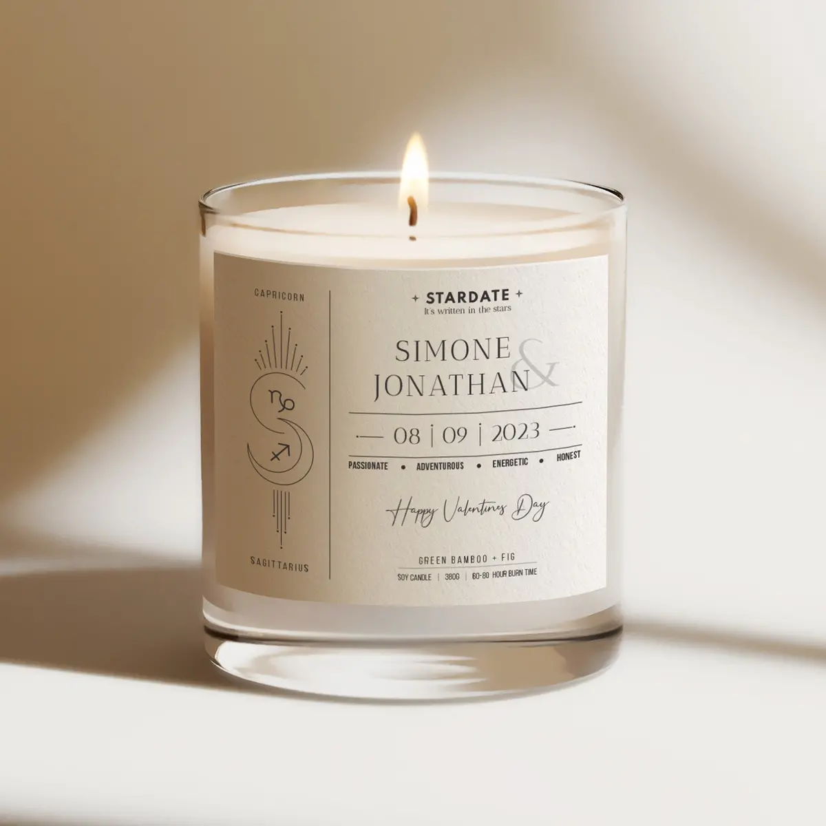 Star Sign Compatibility Candle 1