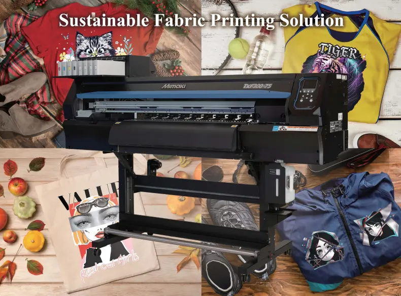 Mimaki Txf300-75 63" Direct-To-Film Dtf Textile And Apparel Printer 1