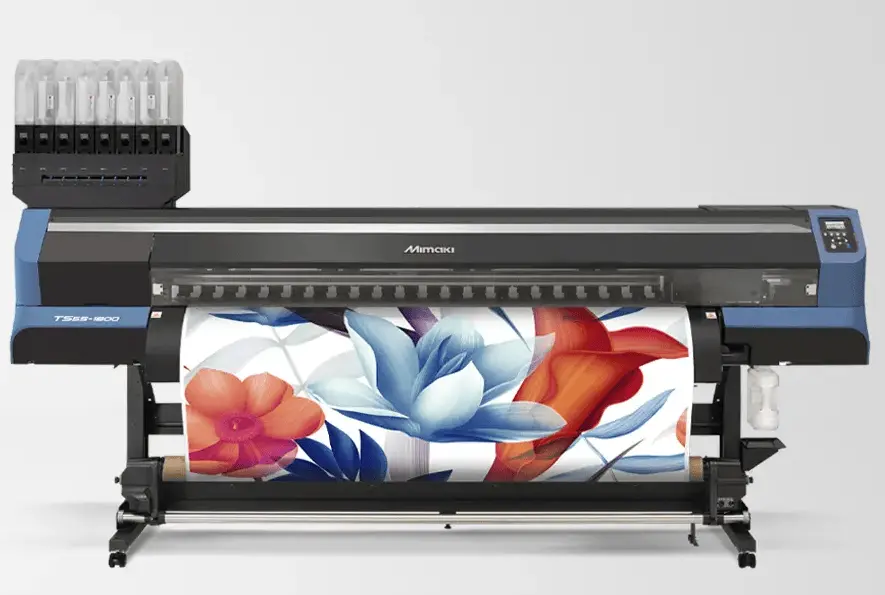 Mimaki Ts55-1800 76" High-Speed Dye Sublimation Industrial Printer For High Volume Textile Production 1