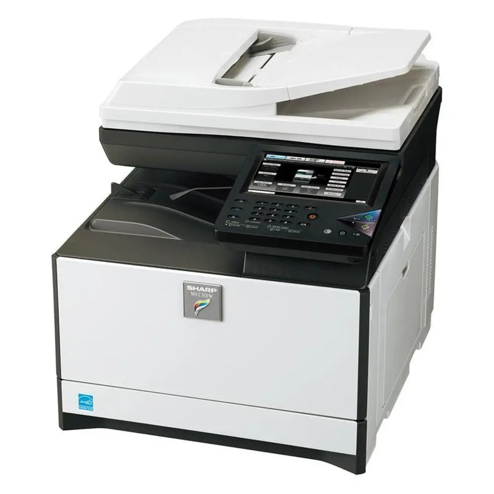 $35/Month Sharp Mx-C301w A4 Desktop Color Laser Multifunction Printer, Copier, Scanner 1