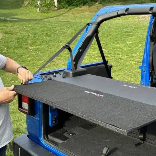 Ez4x4 Eztrunk Tailgate Extension Table – Fits 2007–2010 Jeep Jk 2- & 4-Door – Rust-Resistant, Easy-To-Clean, Durable 1