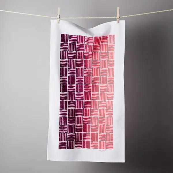 'New Wave' Tea Towel 1