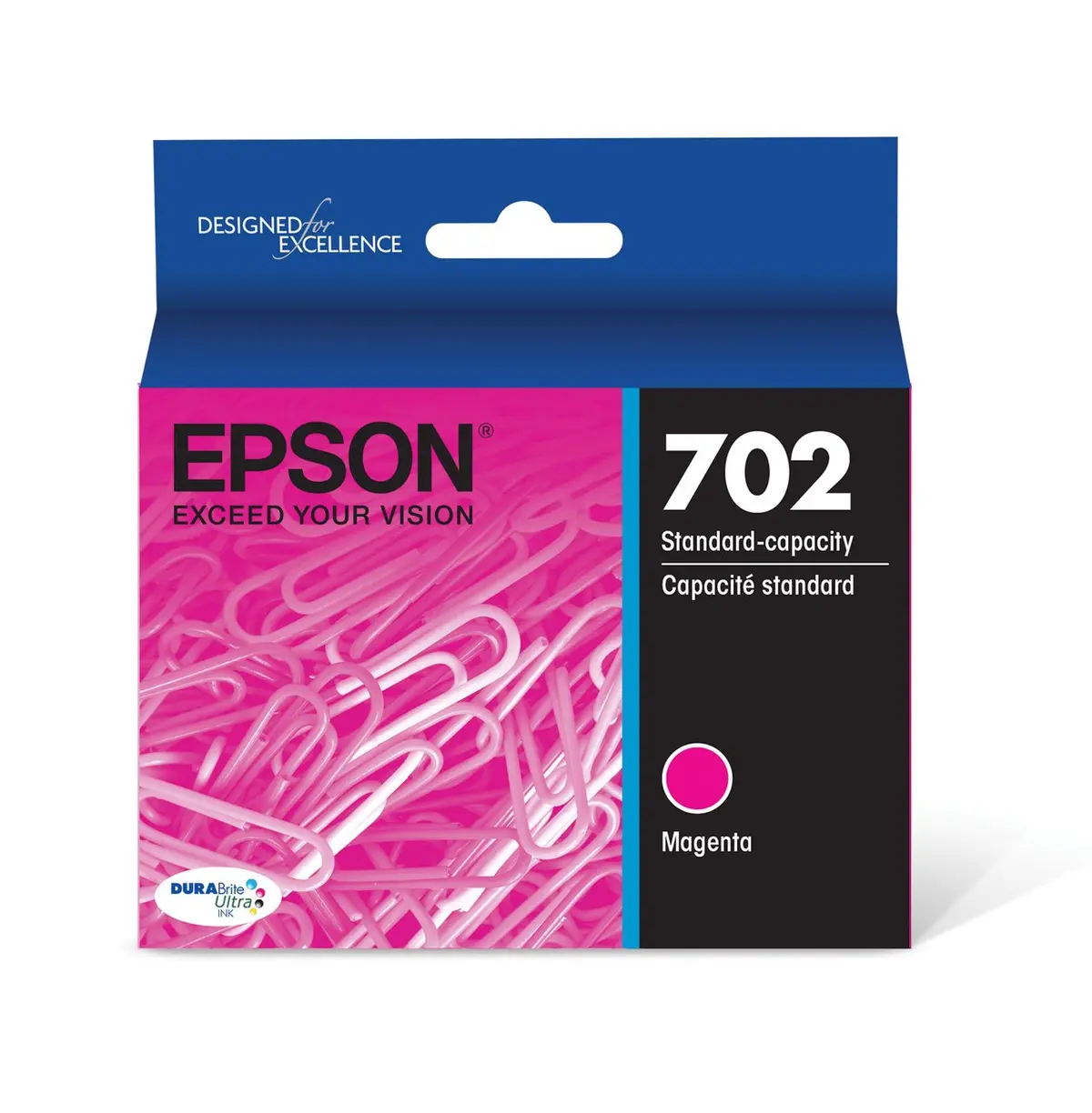 T702320s Epson Durabrite Ultra Magenta Ink Cartridge W/Senso 1