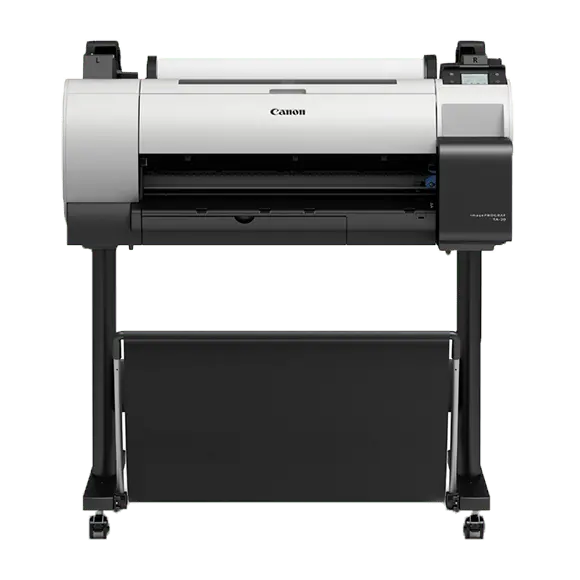 $44.50/Mo. 24" Canon Imageprograf Ta-20 (Ta20) Plotter Large Wide Format Printer With Stand 1