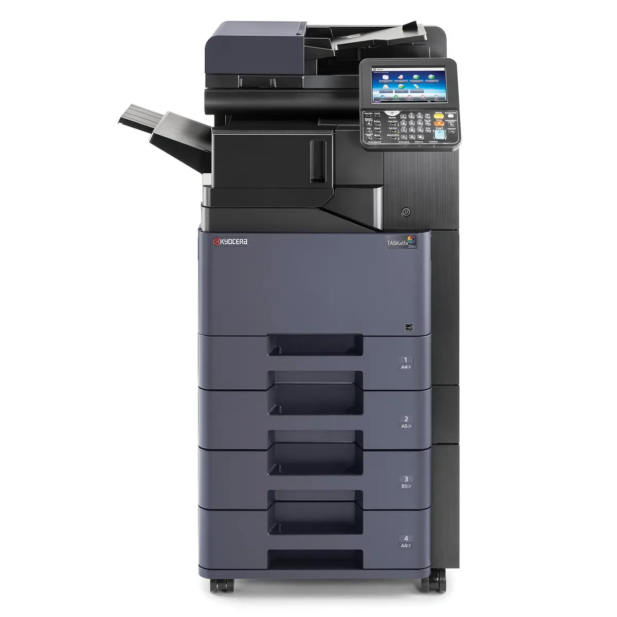 $79.95/Month Kyocera Taskalfa 356Ci Color Laser Multifunction Printer Copier Scanner Duplex  (Letter / Legal) For Office Use 1