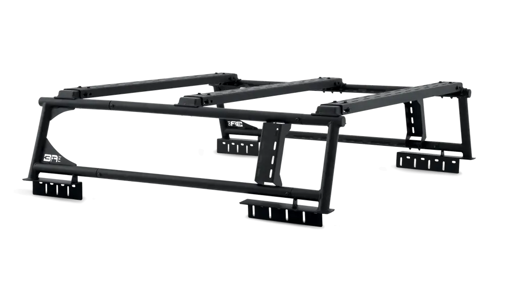 Body Armor Mid-Size Universal Overland Rack - 800 Lbs Weight Capacity, Powder Coated Steel, Fits With Sky Ridge Series Rtt And Most Universal Rtts, No Drill Mounting Options 1