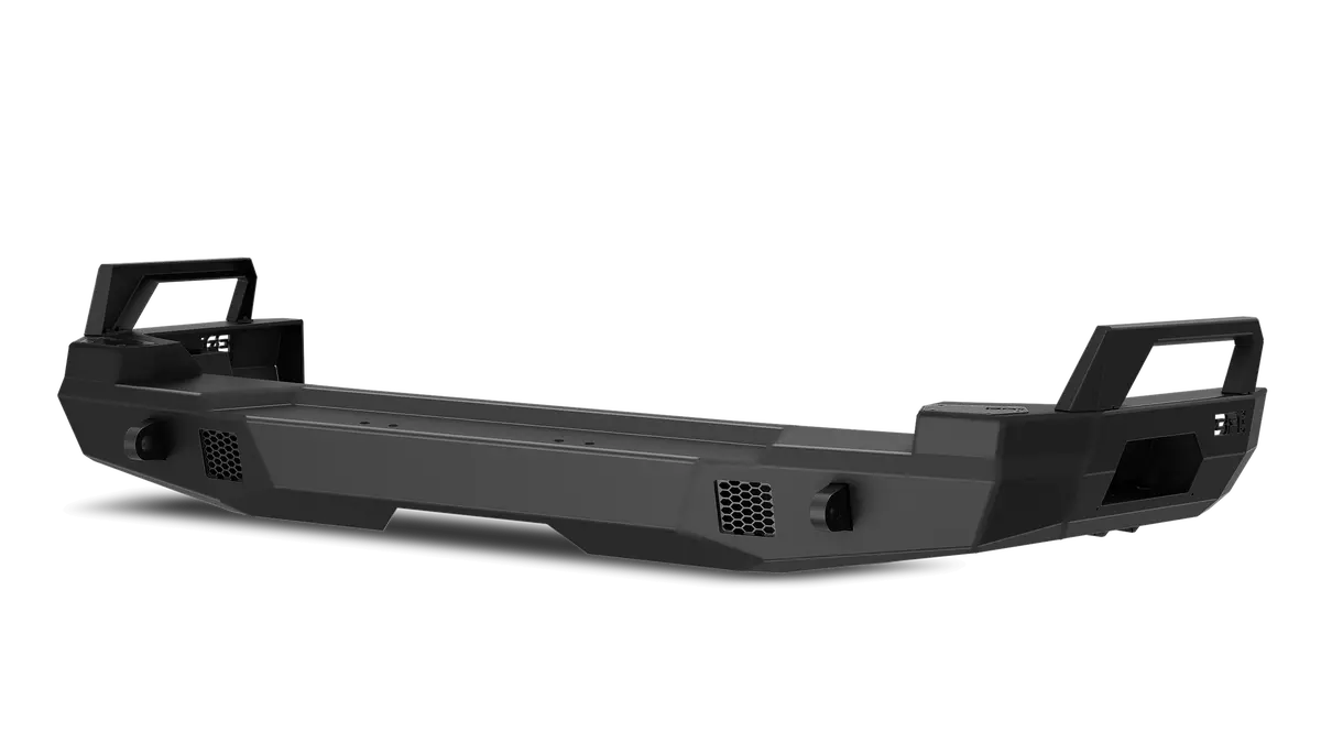 Body Armor Pro Series Ii Rear Bumper Swingout - High-Quality Steel, Black Powder-Coated Finish - Fits 2016-2024 Toyota Tacoma Driver Side 1