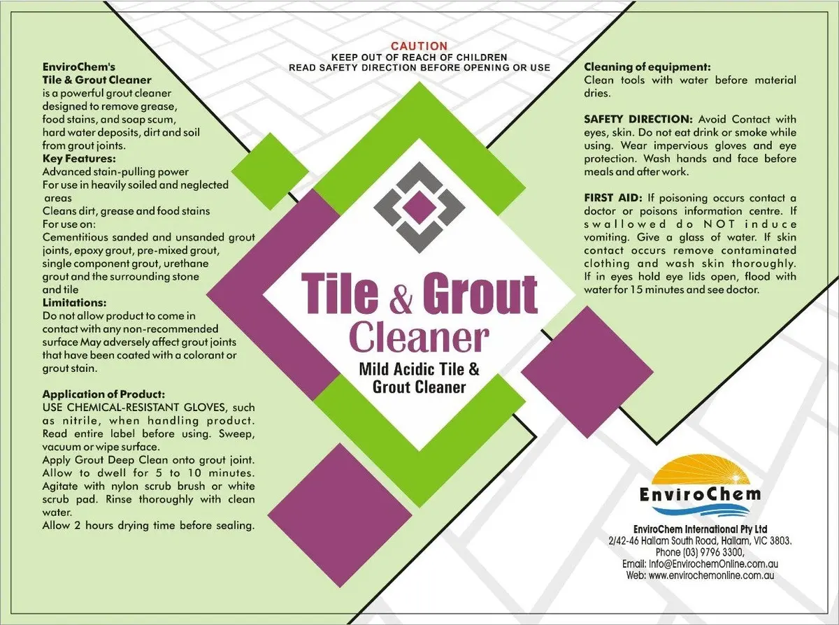 Tile & Grout Cleaner 1