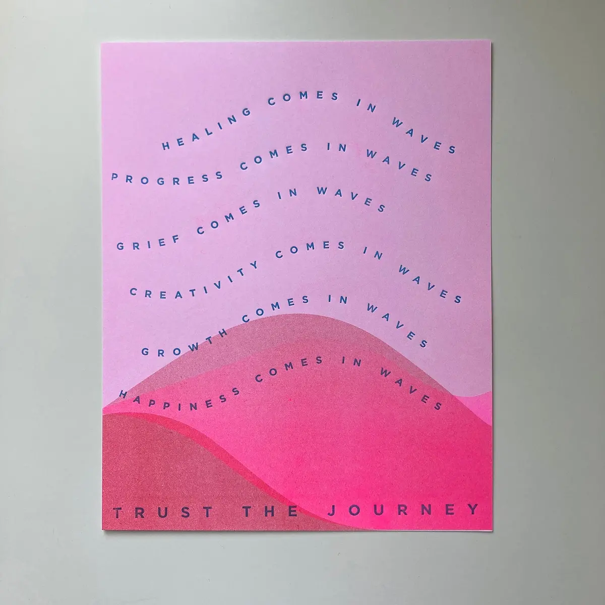 "Trust The Journey" Art Print 1
