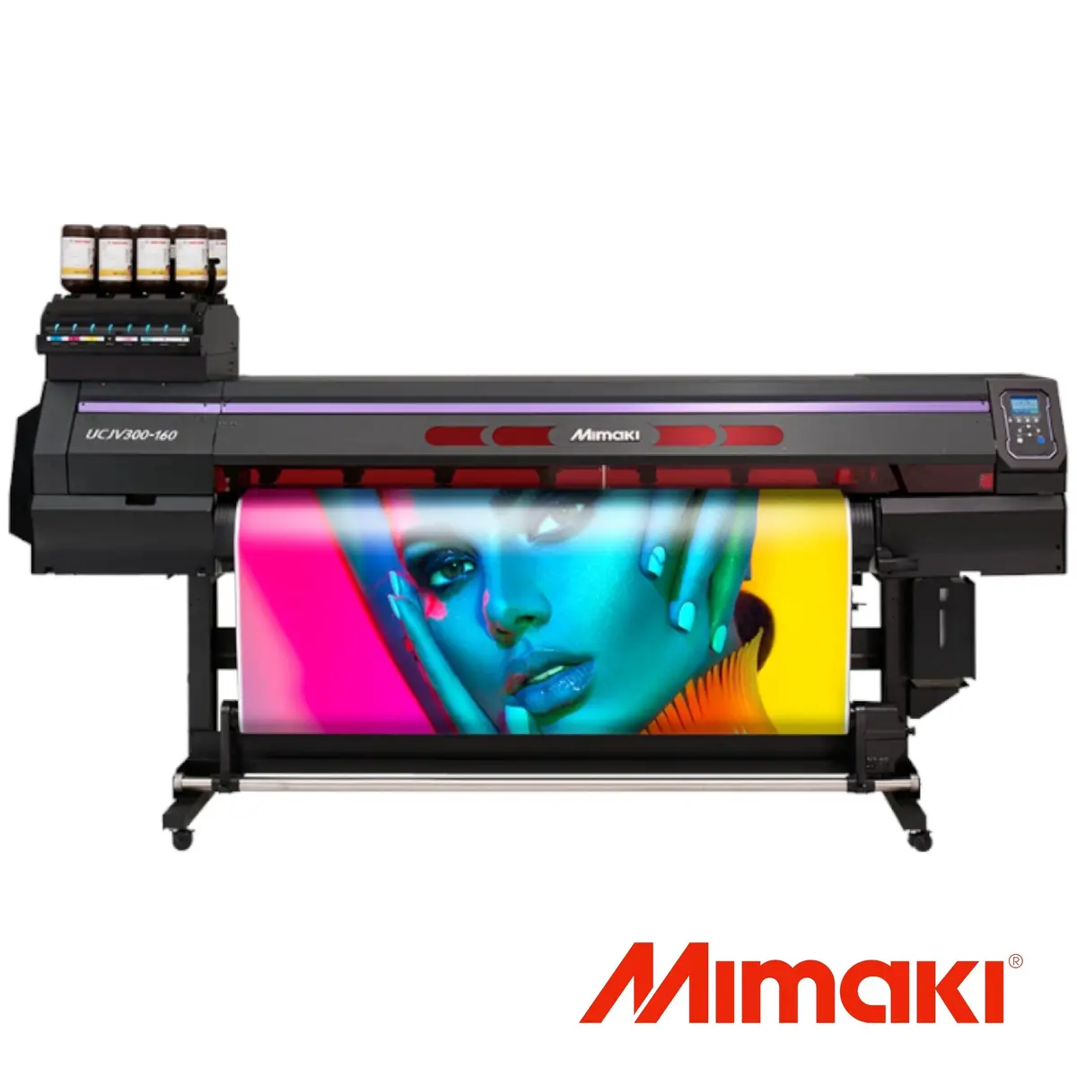 $378/Month - New Display Uv 64" 1 Yr Warranty Mimaki Ucjv300-160 Uv-Led 64 Inch Wide Format Printer/Cutter (Print/Cut) 1