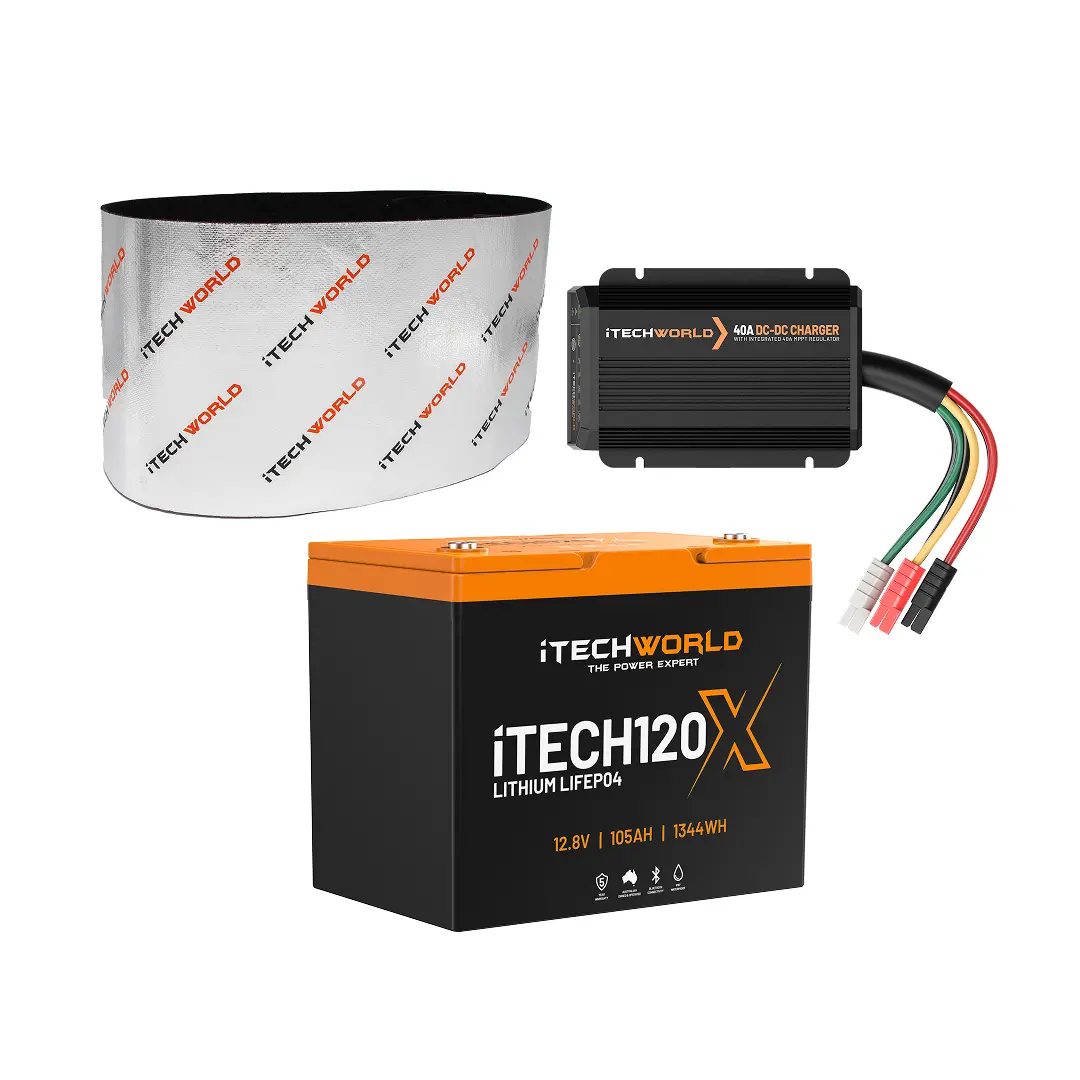 Under Bonnet Kit | Dual Battery System | 105Ah 2