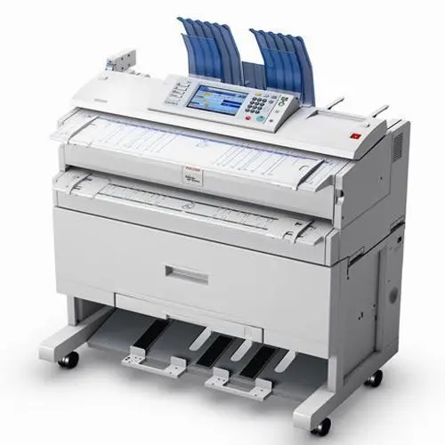 $125/Month Low Count Ricoh Aficio Mp W3601 Wide Format Digital Imaging System Color Scanning 1