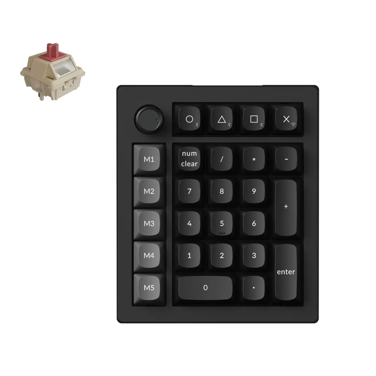 Keychron - V0 Ultra 8K Wireless Custom Number Pad - Bezprzewodowy Numpad Mechaniczny 1