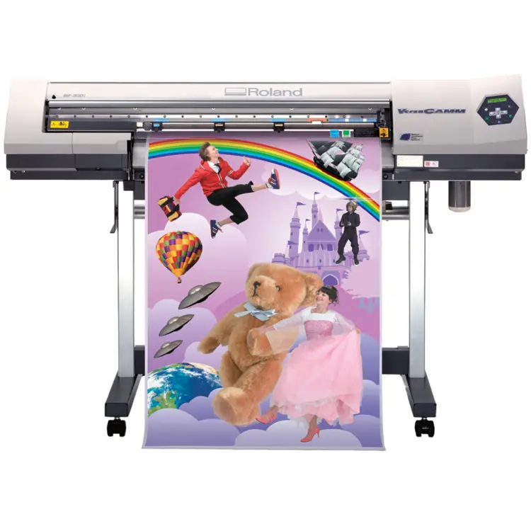 $195/Month 54" Roland Versacamm Sp-540I New Heads Eco-Solvent Inkjet Plotter/Cutter (Print And Cut ) 1