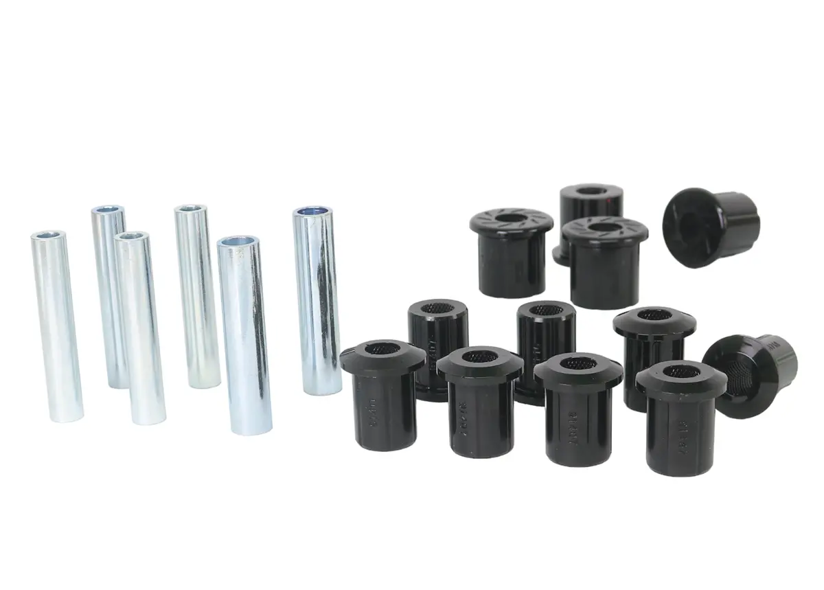 Whiteline Spring Bushing Kit For Pickup Trucks & Suvs - Fits 1971-1986 Chevrolet Blazer, K10, K20, Suburban & More 1