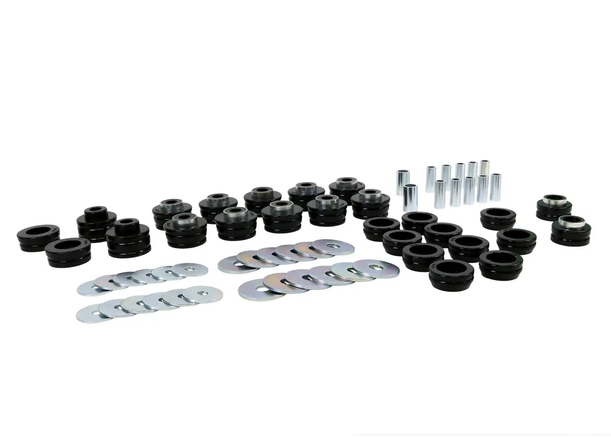 Whiteline Body Mount Bushing Kit For Cars - Fits 1978-1987 Buick Regal, Chevrolet El Camino, Oldsmobile Cutlass, Pontiac Grand Prix 1